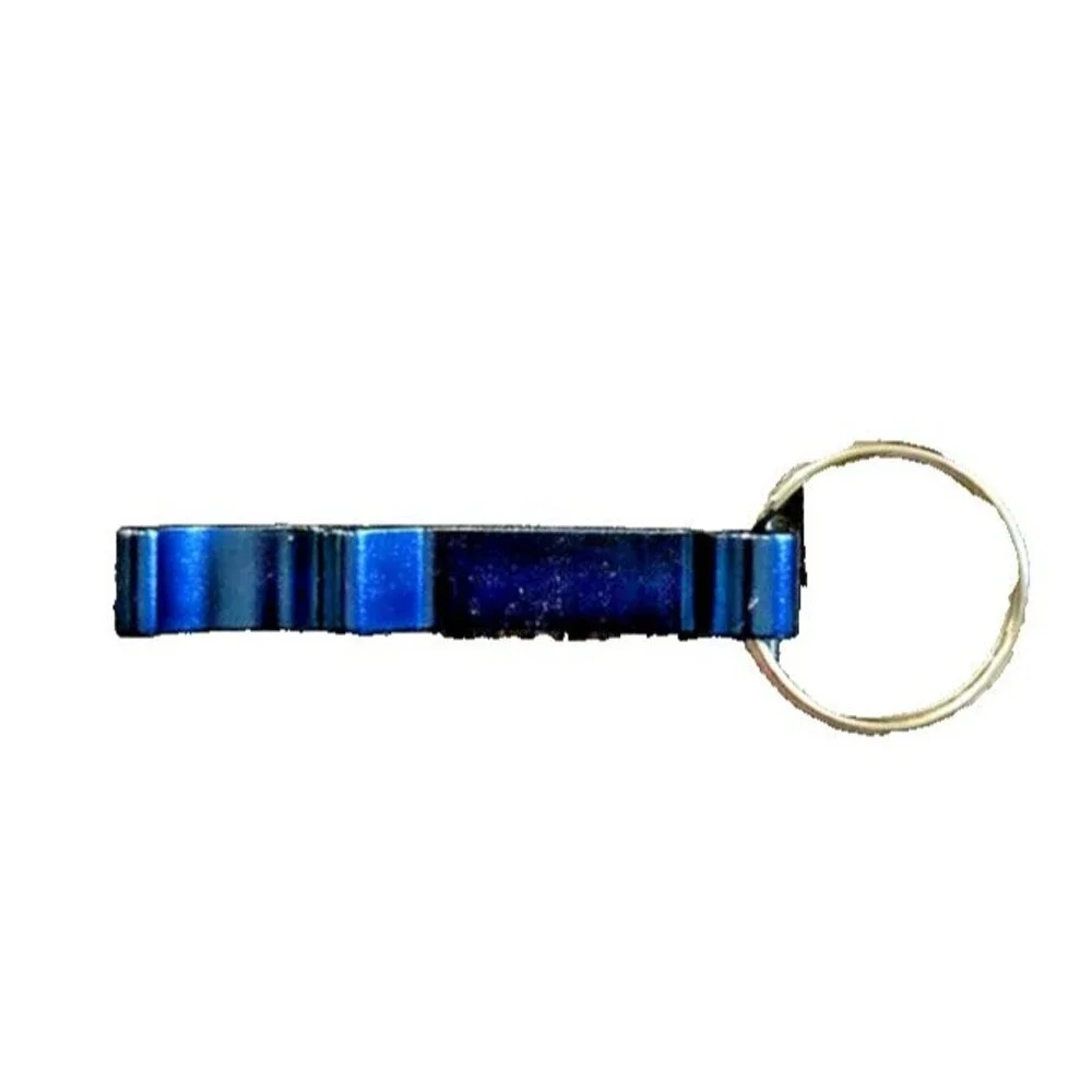 BOGO Free Modelo Especial 5‑Pack Blue Key Chain Bottle Openers, Solid Aluminum